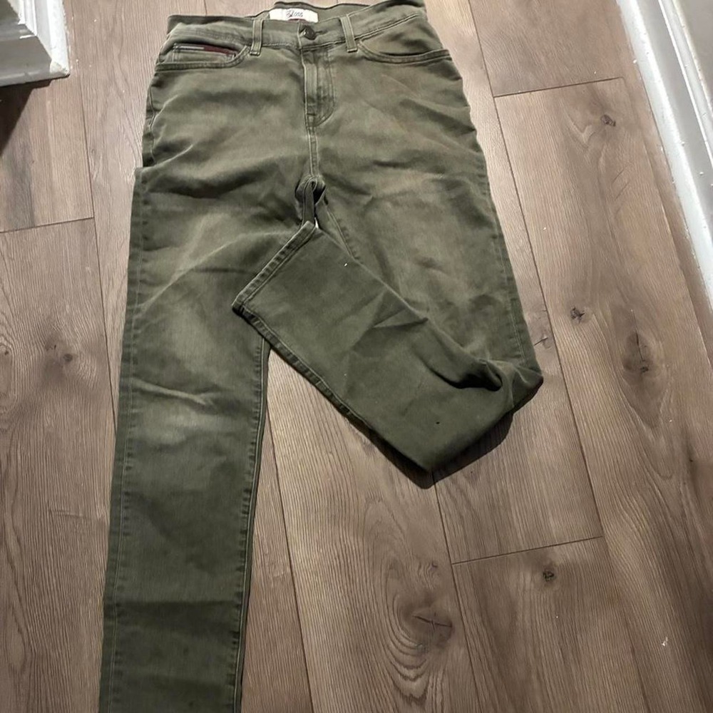 Vintage Tommy H. green jeans 30